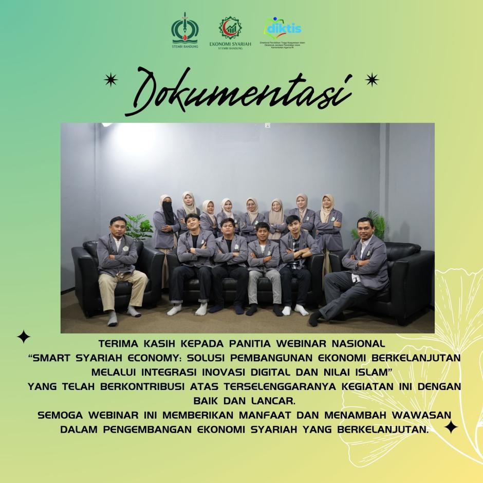 Dokumentasi Panitia webinar